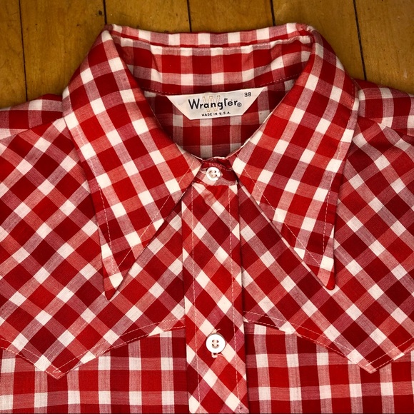 Wranglers vintage western blouse. Sz 38 - additional measurements below. - Picture 2 of 4